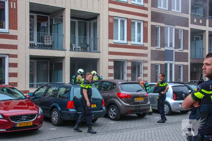 Veel rook bij keukenbrand in appartement