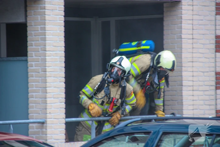 Veel rook bij keukenbrand in appartement