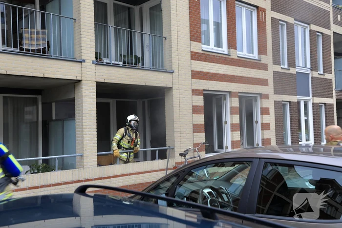 Veel rook bij keukenbrand in appartement