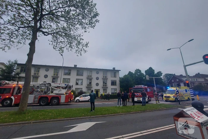 Brand in woning snel geblust