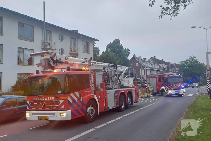 Brand in woning snel geblust