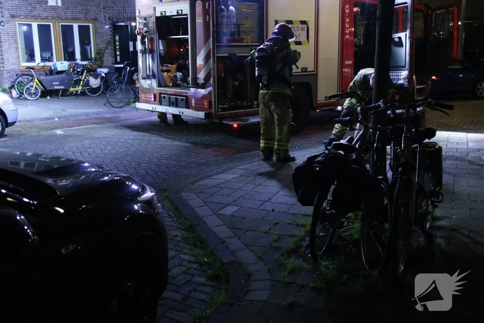 Veel schade door forse brand in woning