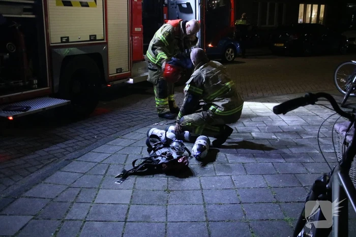 Veel schade door forse brand in woning