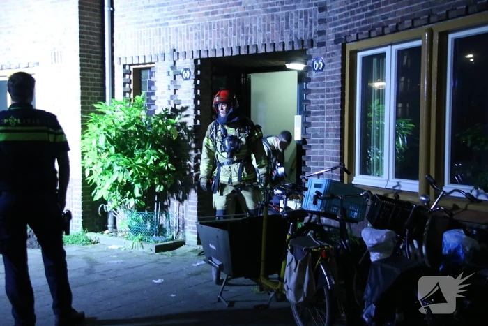 Veel schade door forse brand in woning