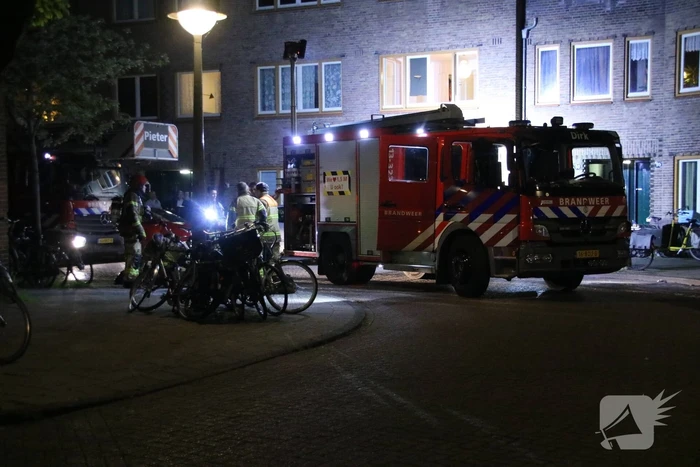 Veel schade door forse brand in woning