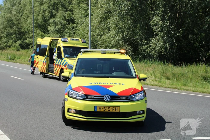 Persoon ernstig gewond na val met fiets