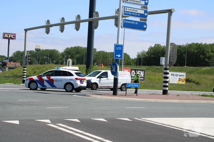 Persoon ernstig gewond na val met fiets
