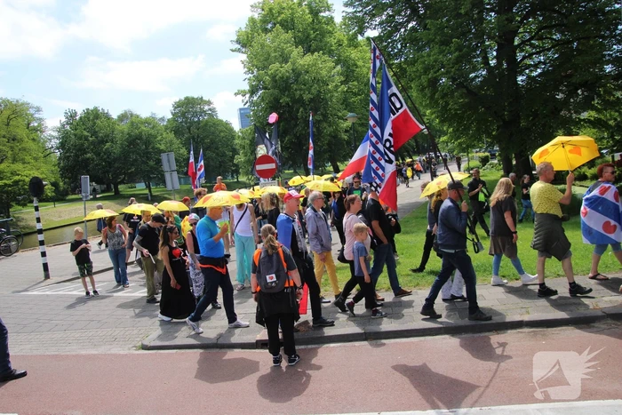 Demonstratie tegen coronamaatregelen