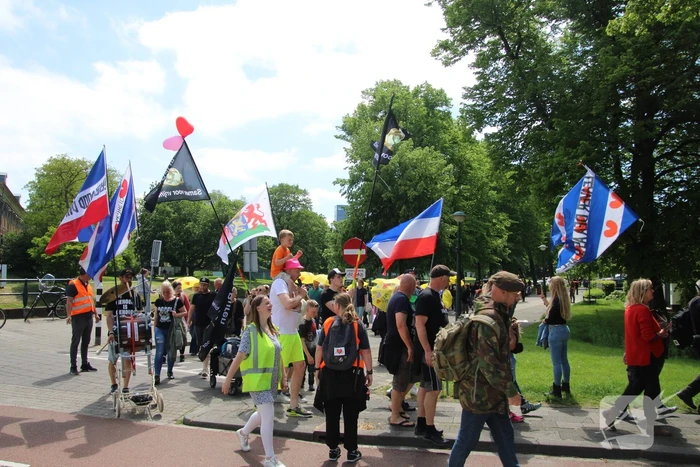 Demonstratie tegen coronamaatregelen