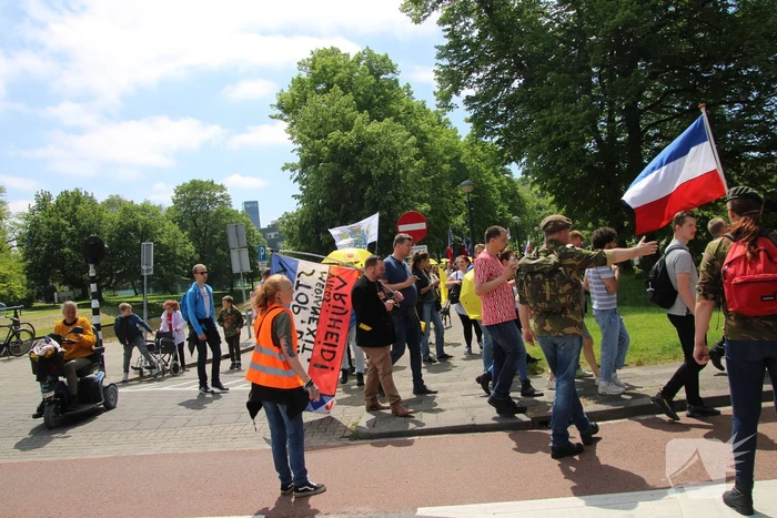 Demonstratie tegen coronamaatregelen