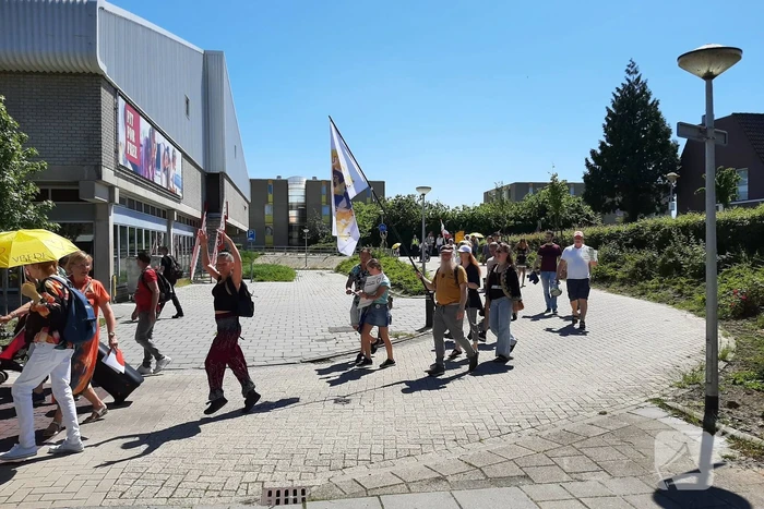 Demonstratie tegen coronaregels en vaccinatie