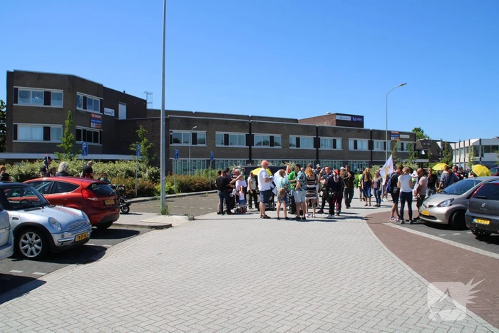 Demonstratie tegen coronaregels en vaccinatie