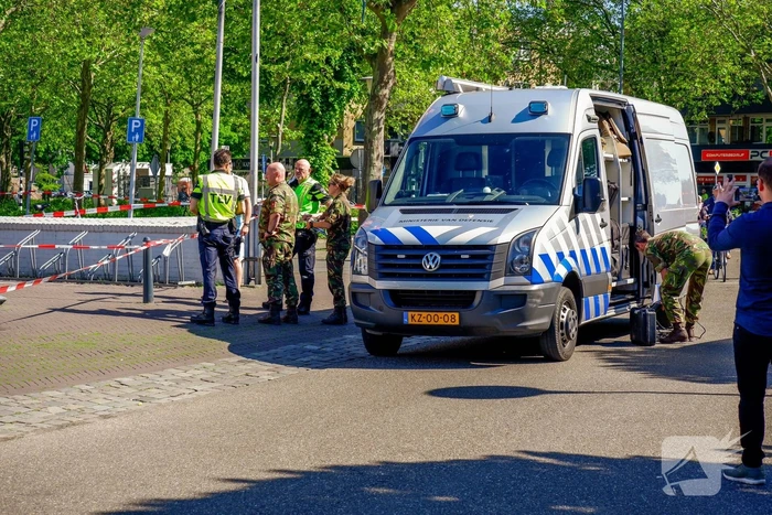 Plofkraak geldautomaat, EOD doet onderzoek naar achtergebleven explosieven