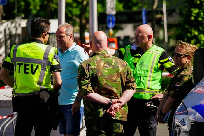 Plofkraak geldautomaat, EOD doet onderzoek naar achtergebleven explosieven