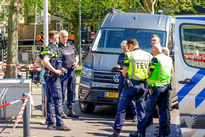 Plofkraak geldautomaat, EOD doet onderzoek naar achtergebleven explosieven