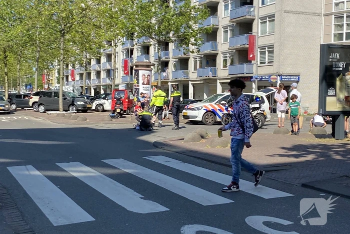 Scooterrijder gewond na eenzijdig ongeval