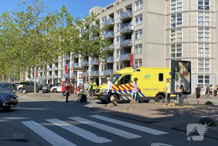 Scooterrijder gewond na eenzijdig ongeval