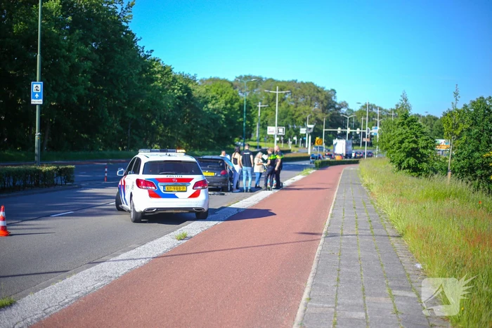 Flinke schade bij kop-staartbotsing