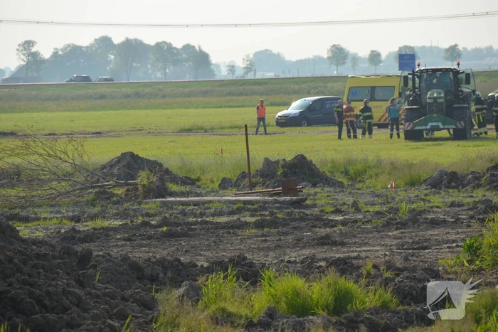 Gewonde bij ongeval met landbouwvoertuig