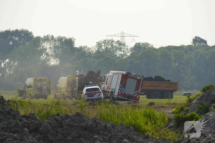 Gewonde bij ongeval met landbouwvoertuig