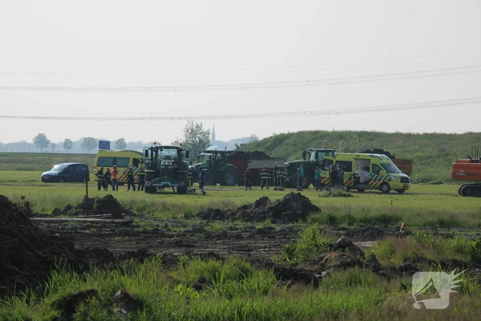 Gewonde bij ongeval met landbouwvoertuig