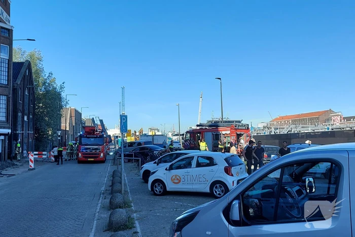brand koningin wilhelminahaven noordzijde - kon. wilhelminahaven noordzijde vlaardingen