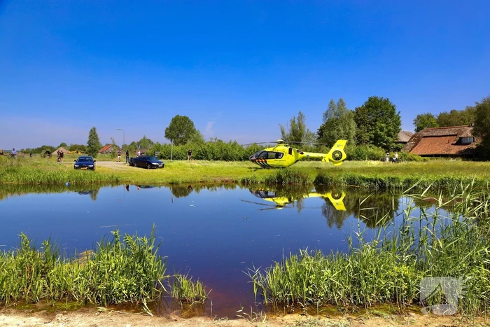Traumahelikopter landt voor incident in Vathorst
