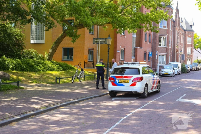 Fietser gaat onderuit en raakt gewond