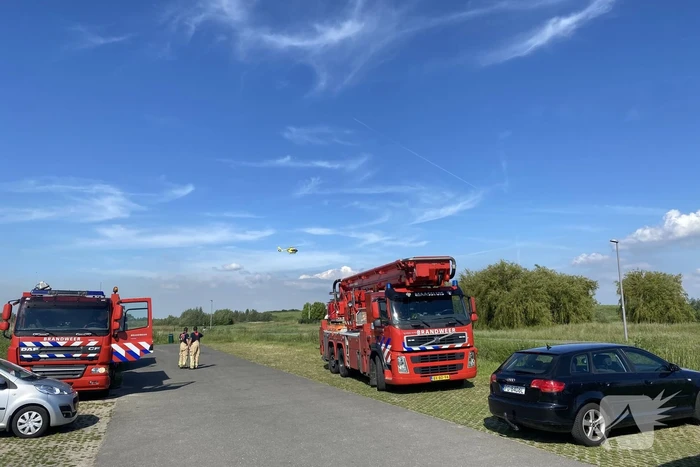 Grote zoekactie naar persoon te water