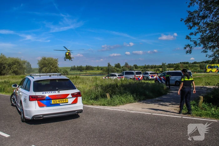 Grote zoekactie naar persoon te water