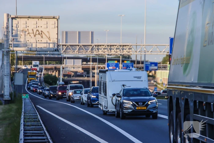 Snelweg afgesloten na ongeval