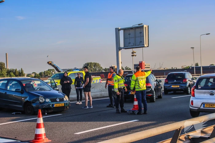 Snelweg afgesloten na ongeval