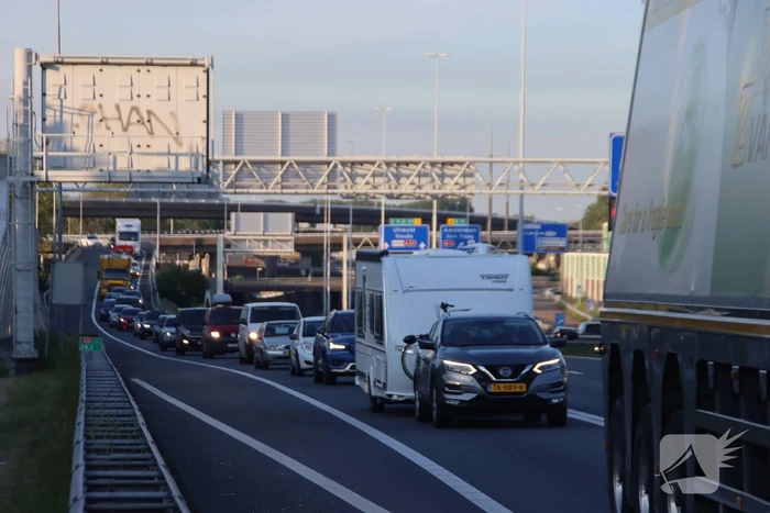 Snelweg afgesloten na ongeval