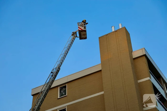 Onderzoek naar brandlucht in afzuiginstallatie