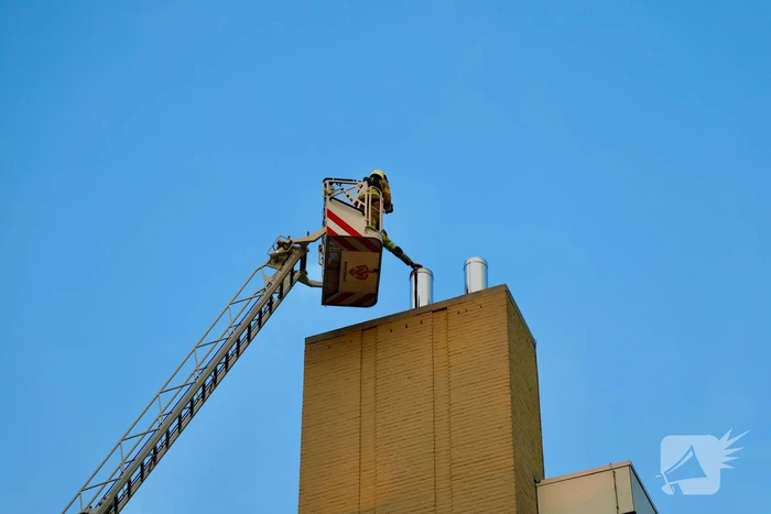 Onderzoek naar brandlucht in afzuiginstallatie