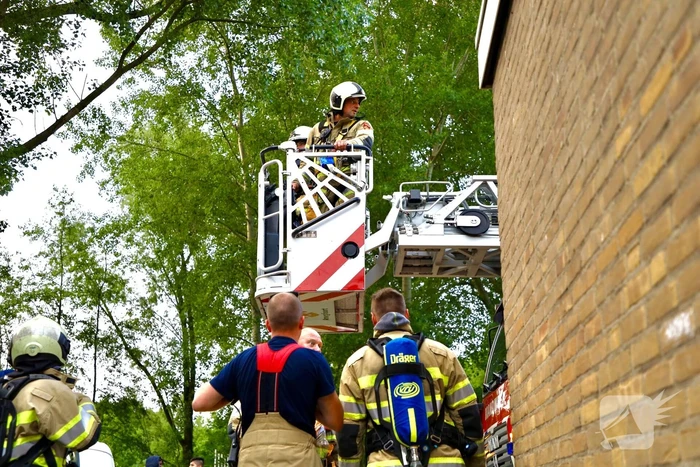 Onderzoek naar brandlucht in afzuiginstallatie