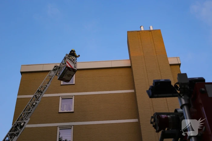 Onderzoek naar brandlucht in afzuiginstallatie
