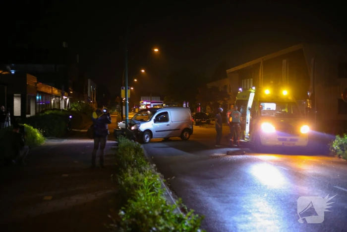 Bestuurder van bestelbus aangehouden na ongeval