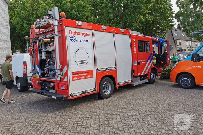 Man ernstig gewond door steekvlam van barbecue