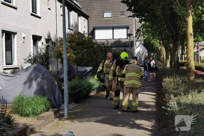 Man ernstig gewond door steekvlam van barbecue