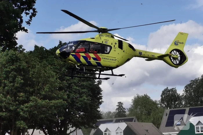 Man ernstig gewond door steekvlam van barbecue