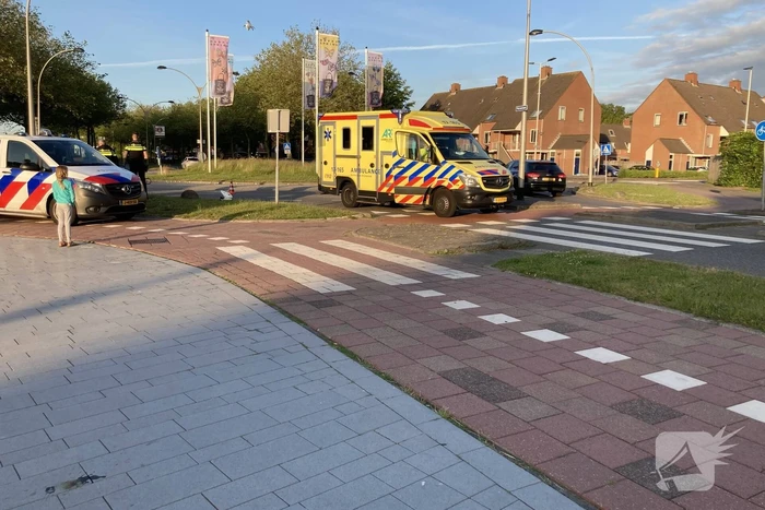 Scooterrijder gewond na valpartij