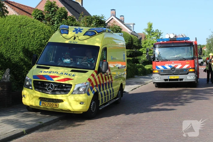 Schuur verwoest door uitslaande brand