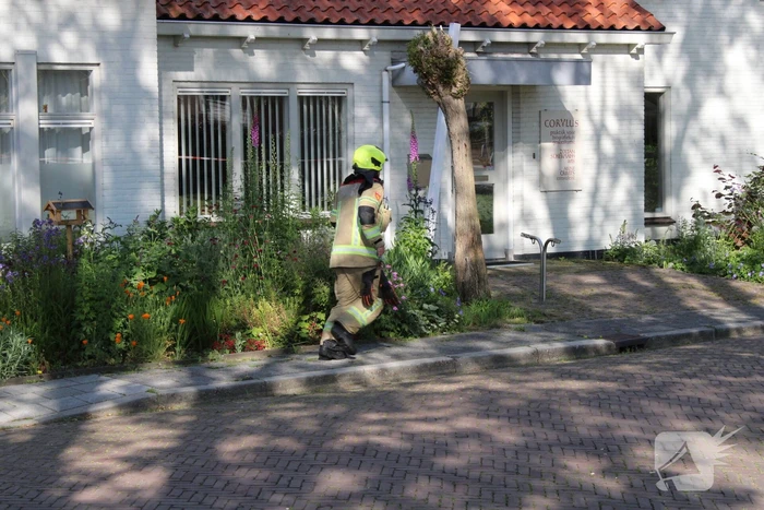 Schuur verwoest door uitslaande brand