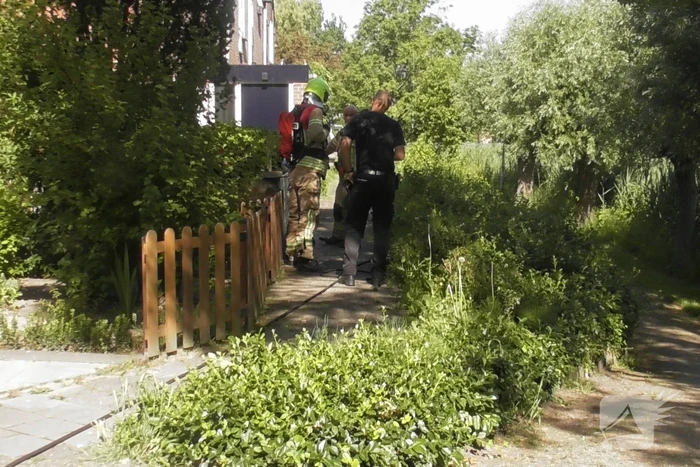 Brandweer onderzoek naar gaslek