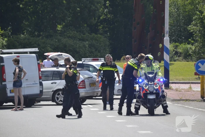 Verkeersruzie eindigt in ongeval met meerdere voertuigen