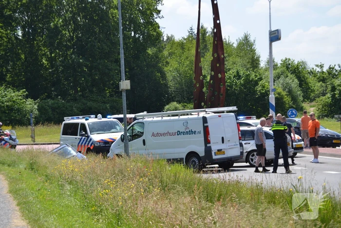Verkeersruzie eindigt in ongeval met meerdere voertuigen