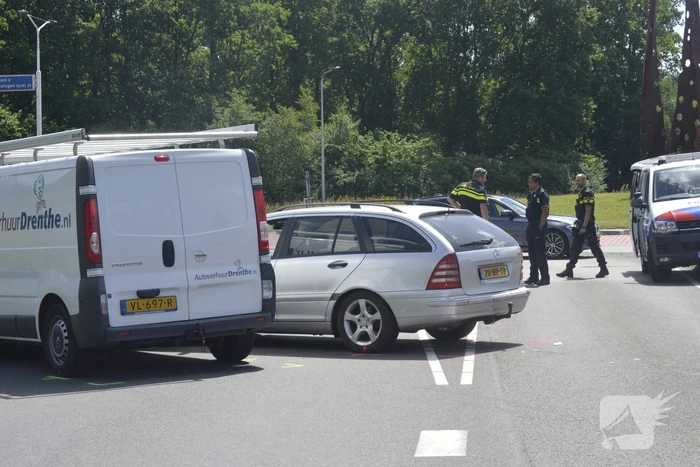Verkeersruzie eindigt in ongeval met meerdere voertuigen