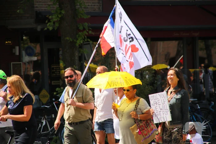 Demonstratie Walk of Freedom door stad