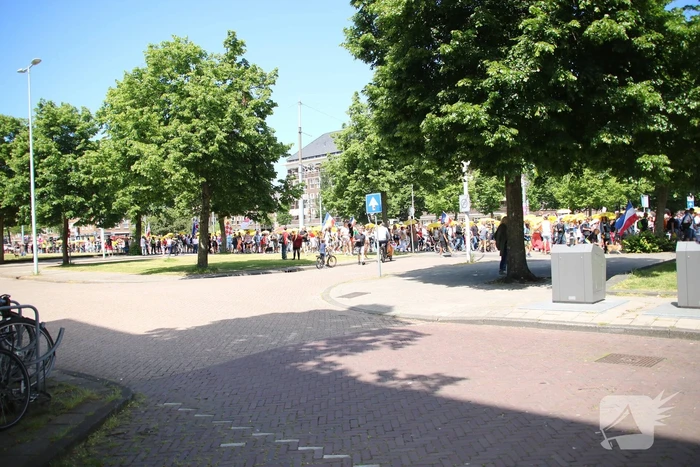Demonstratie Walk of Freedom door stad